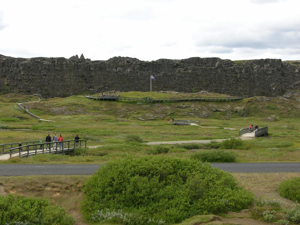 Thingvellir Lake Cottage Veithilundur Szoba fotó